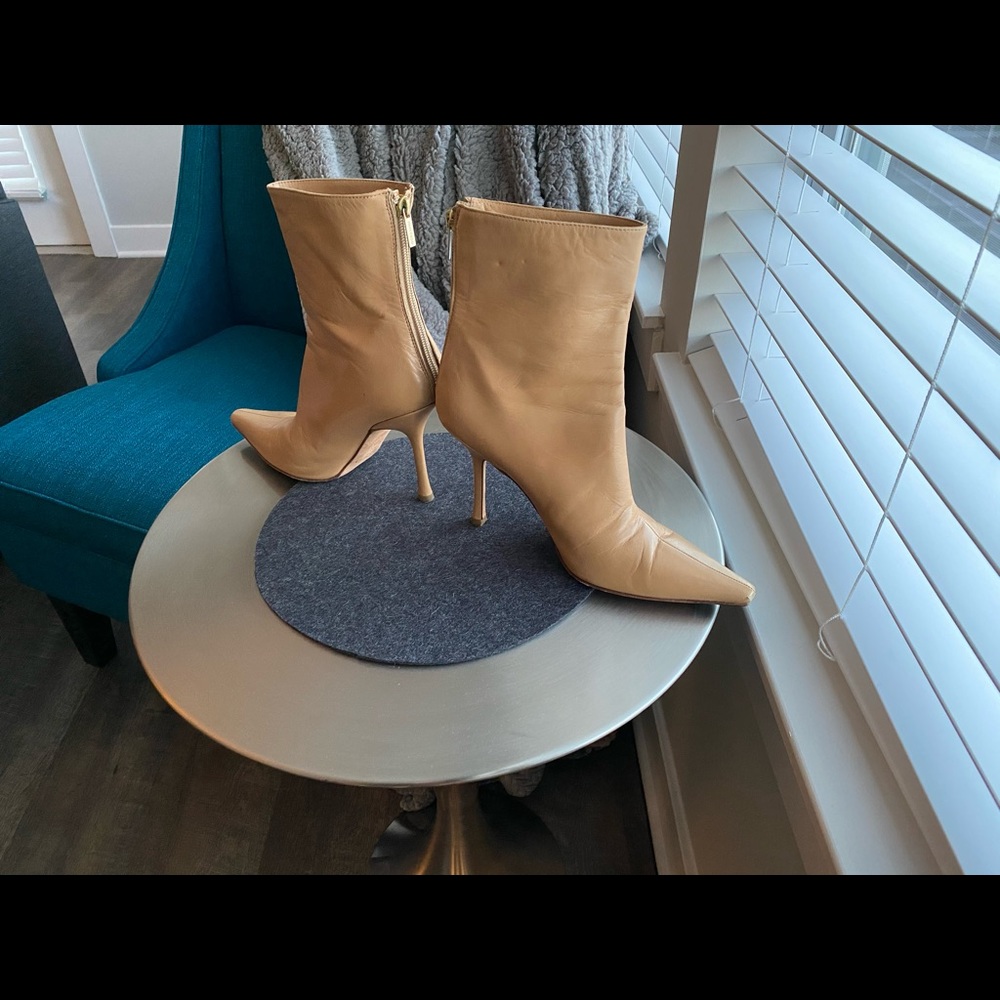 Jimmy Choo- Pointed Toe Ankle Boots
